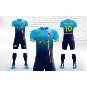 Dijital Baskı Erkek Futbol Forma - 177